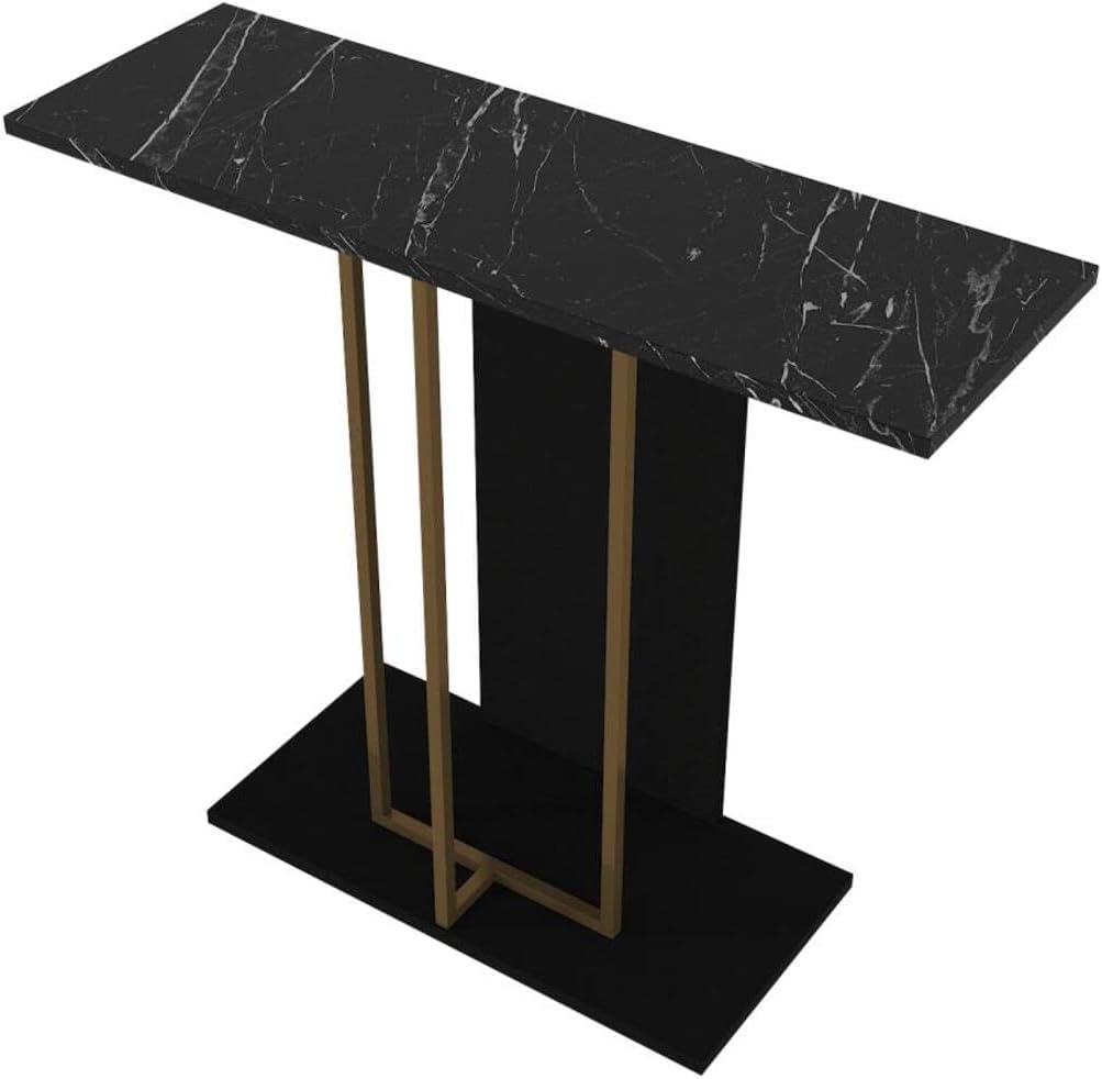 Modern Entryway Console Table with Storage