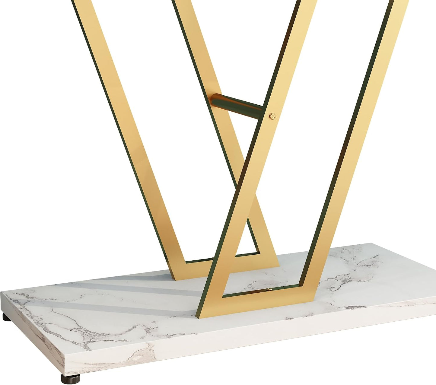 Industrial Console Table – Slim Entryway Accent Table