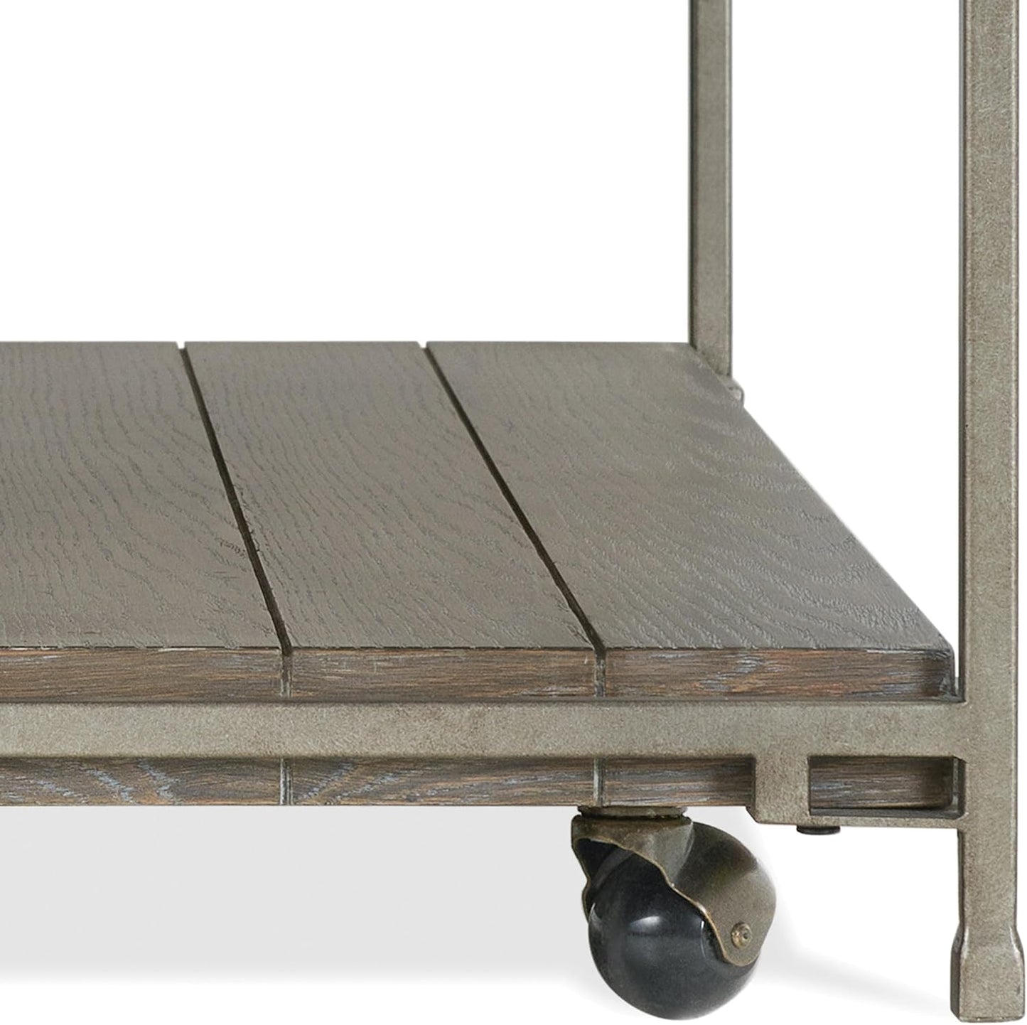 Modern 3-Piece Living Room Table Set with Storage Shelf